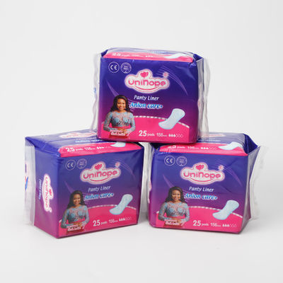 quality 155mm Panty Liner Disposable Soft Printing Anion Sanitary Pad Performance Per le donne factory